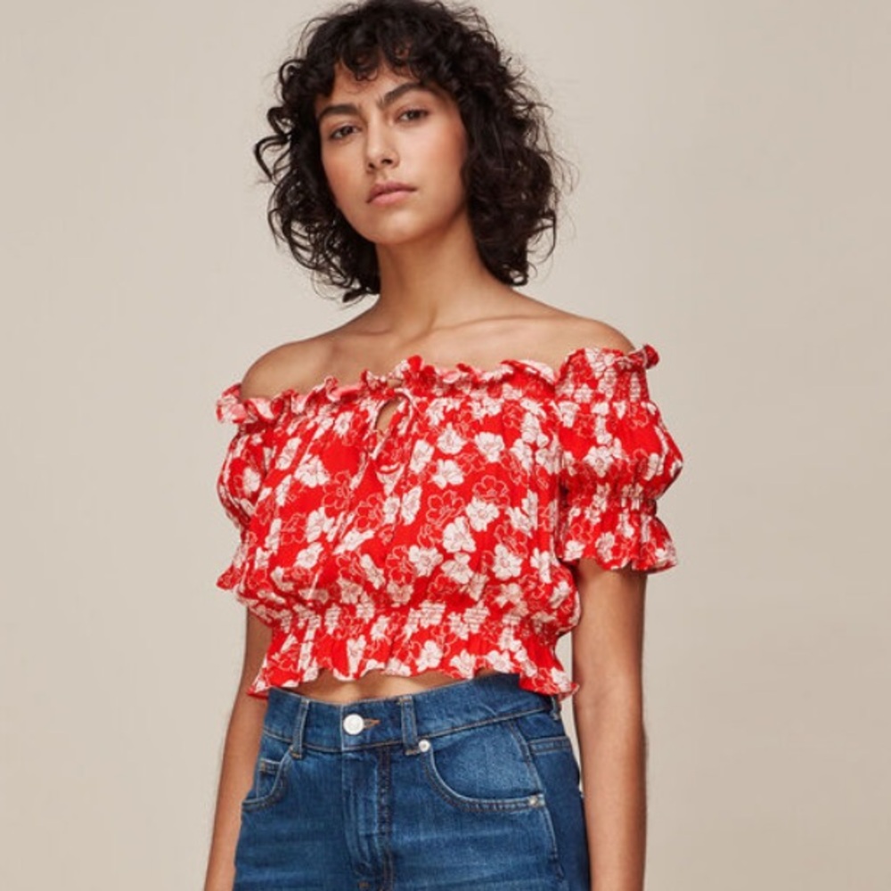 Whistles Crop Top